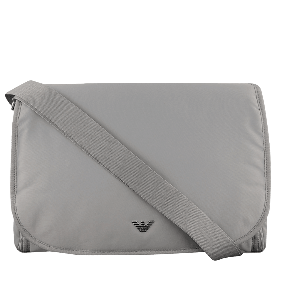 Grey armani discount changing bag