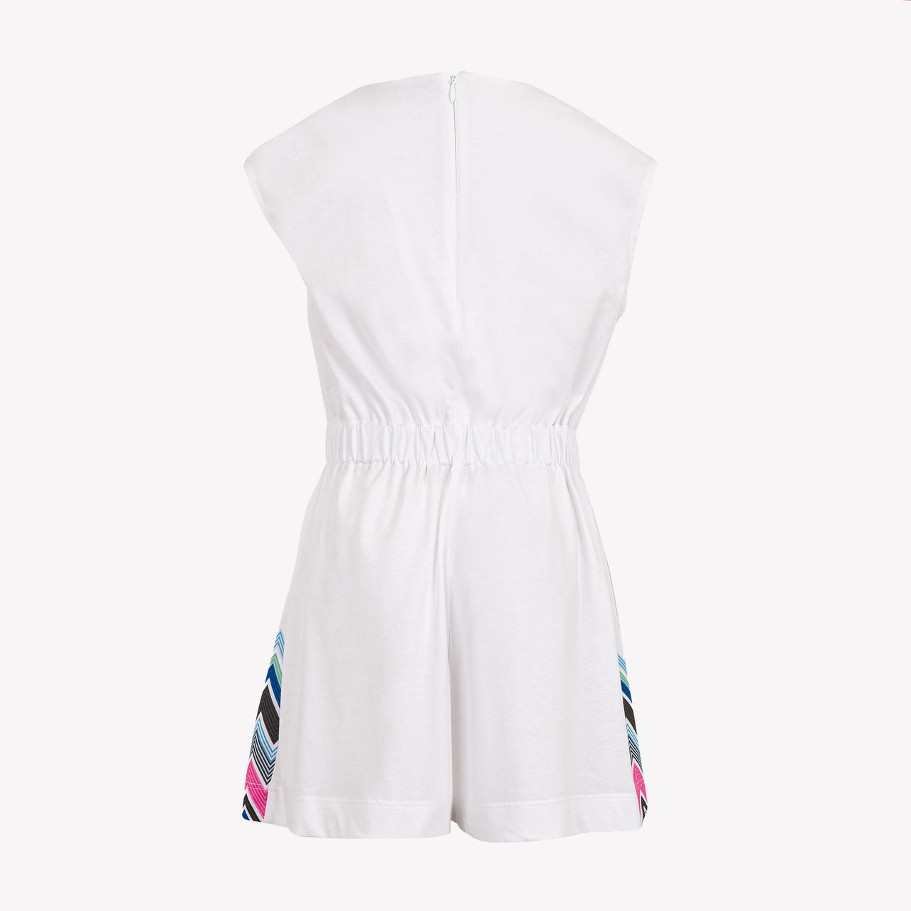 Missoni Kinder Meisjes Jumpsuit In Wit