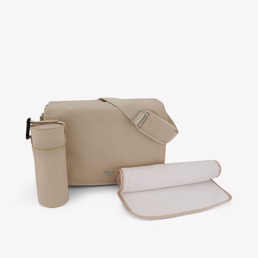 Armani Baby Unisex Diaperbag Beige