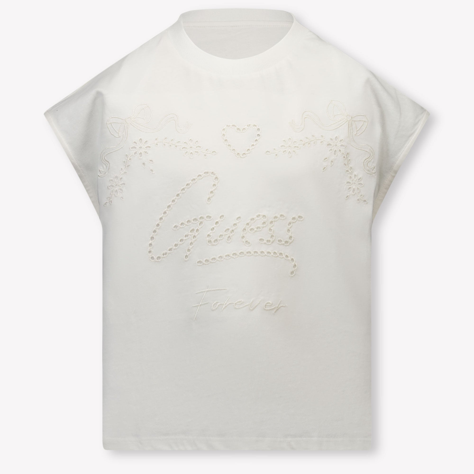 Guess Kids Girls T-Shirt In White