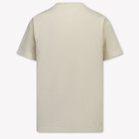 Stone Island Kinder Jongens T-Shirt In Off White