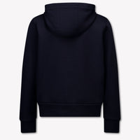 Moncler Kids Boys Cardigan In Navy