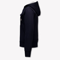 Moncler Kids Boys Cardigan In Navy