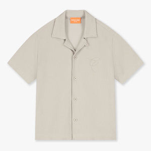 Croyez Kids Boys Blouse In Beige
