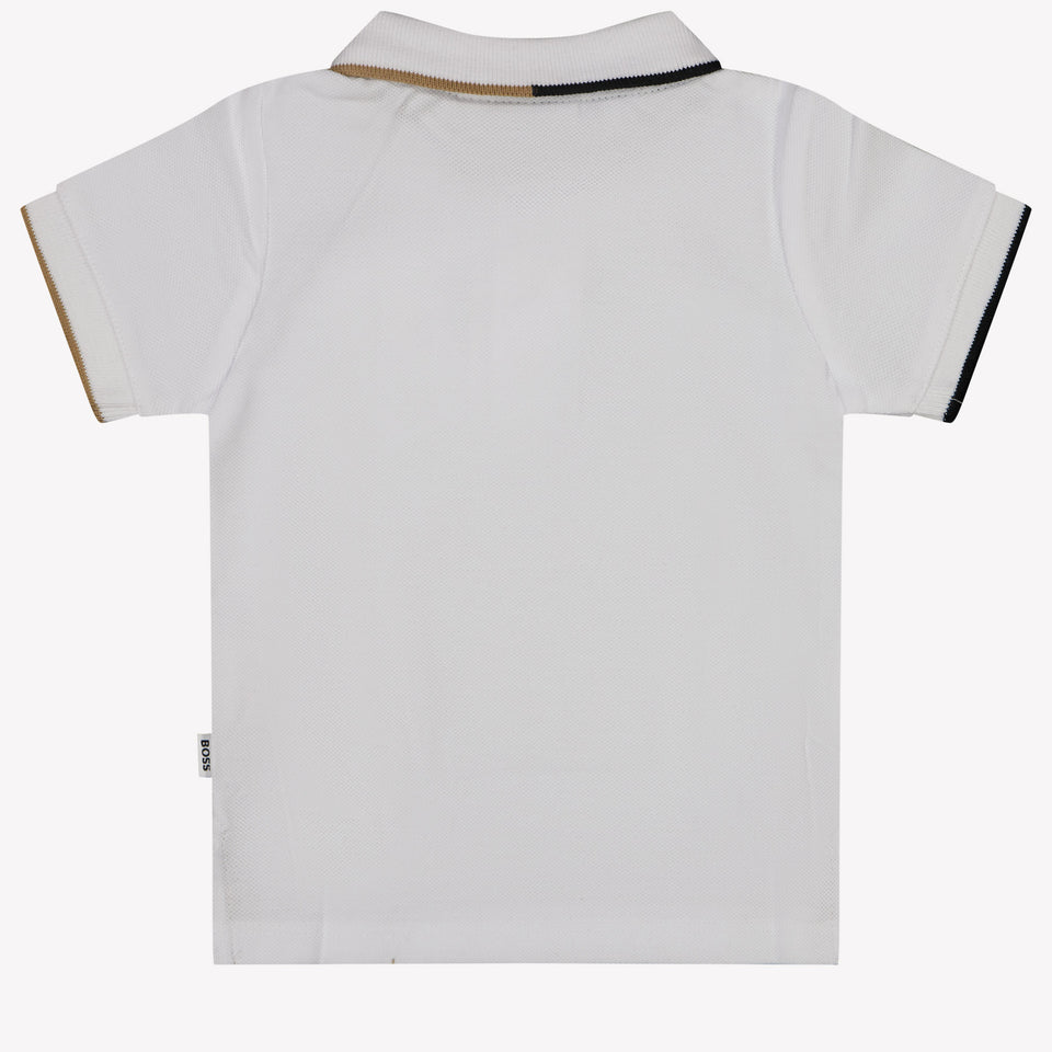 Boss Baby Boys Polo White