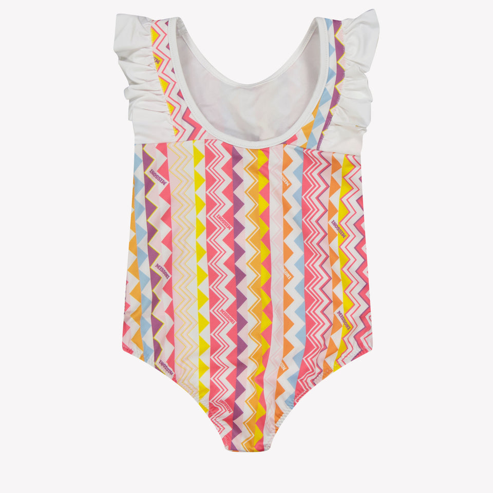 Missoni Baby Girls Swimwear In Pink