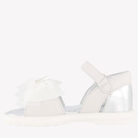 Monnalisa Girls Sandals  White