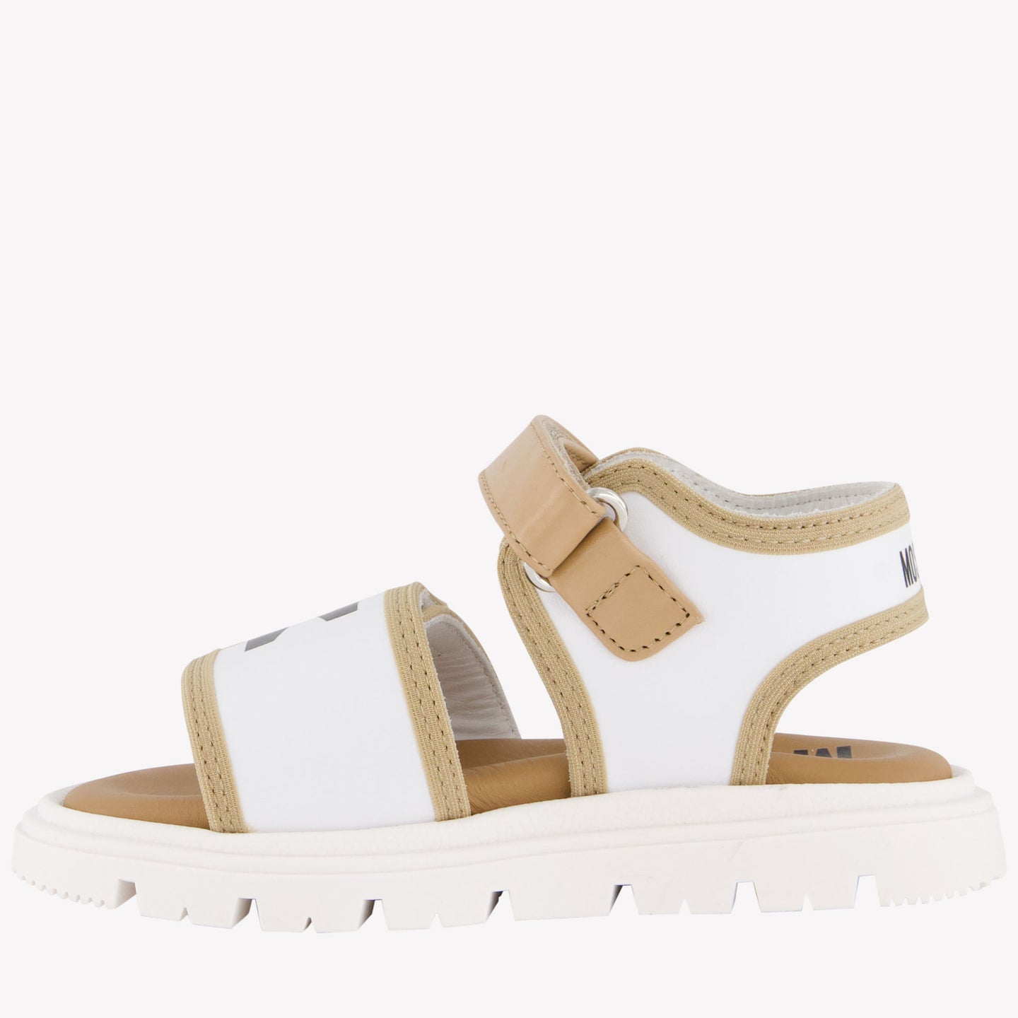 Moschino Unisex Sandalen In Beige