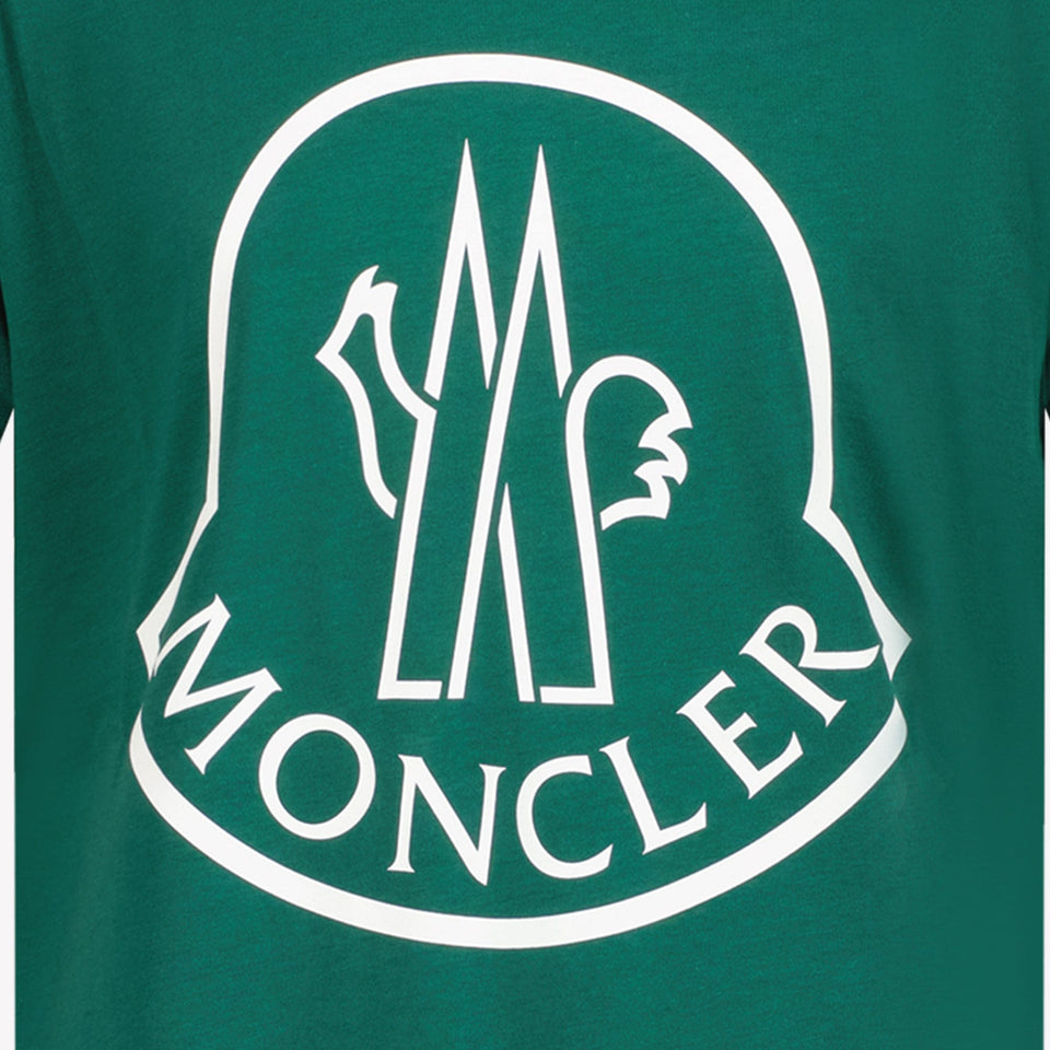Moncler Jongens T-shirt Groen