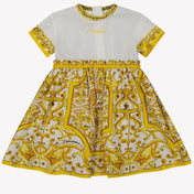 Dolce & Gabbana Baby Girls Dress Yellow