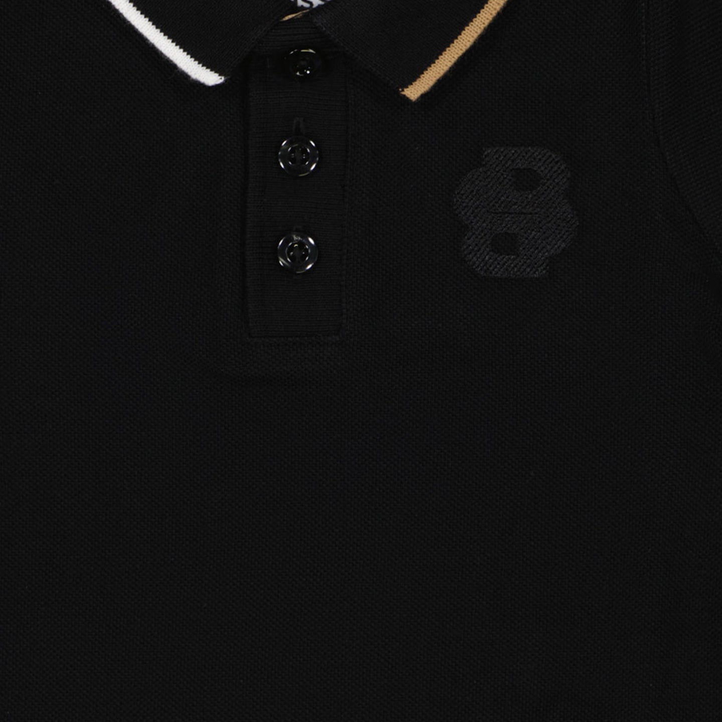 Boss Baby Boys Polo Black