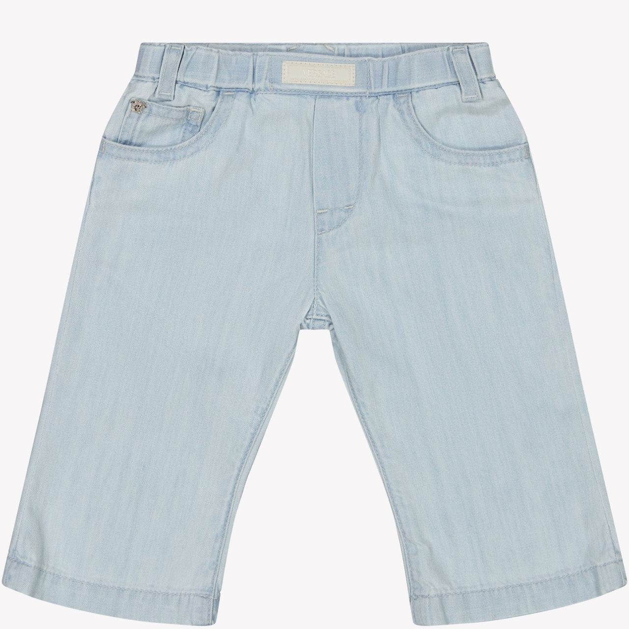 Versace Baby Unisex Jeans Licht Blauw 3/6