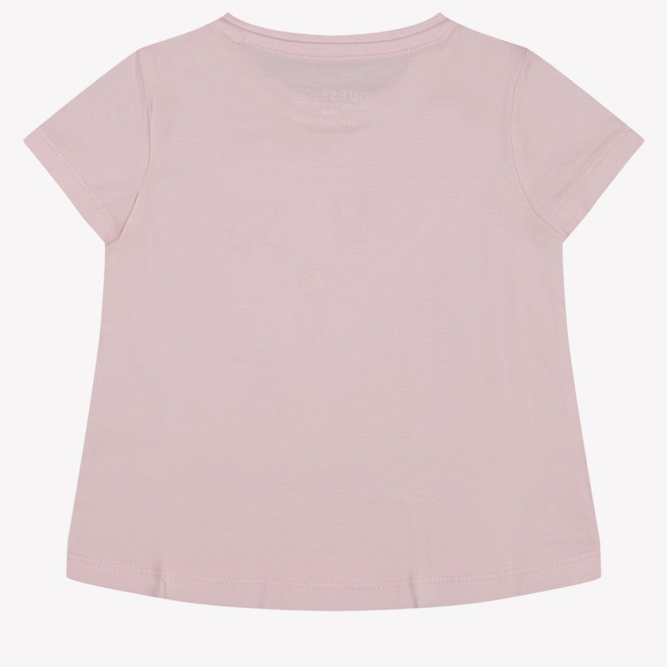 Guess Baby Meisjes T-shirt Licht Roze