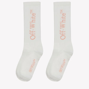 Off-White Kinder Meisjes Sokken In Wit