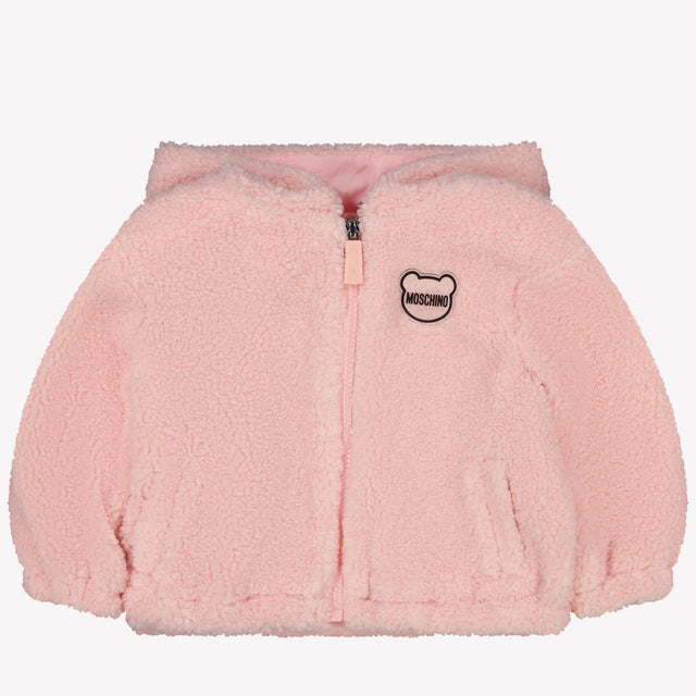 Moschino Baby Unisex Tussenjas Licht Roze