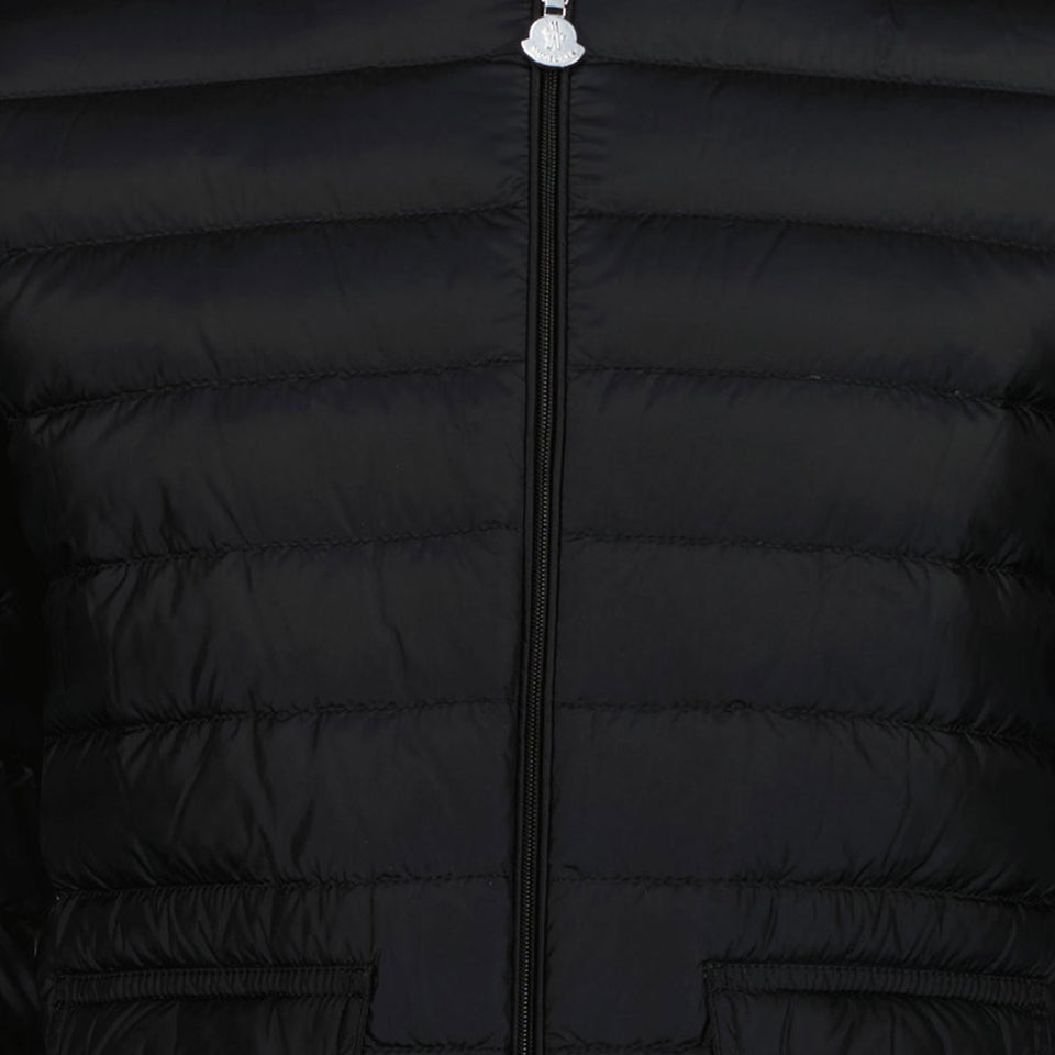 Moncler Lans Kids Girls in between Jacket Black