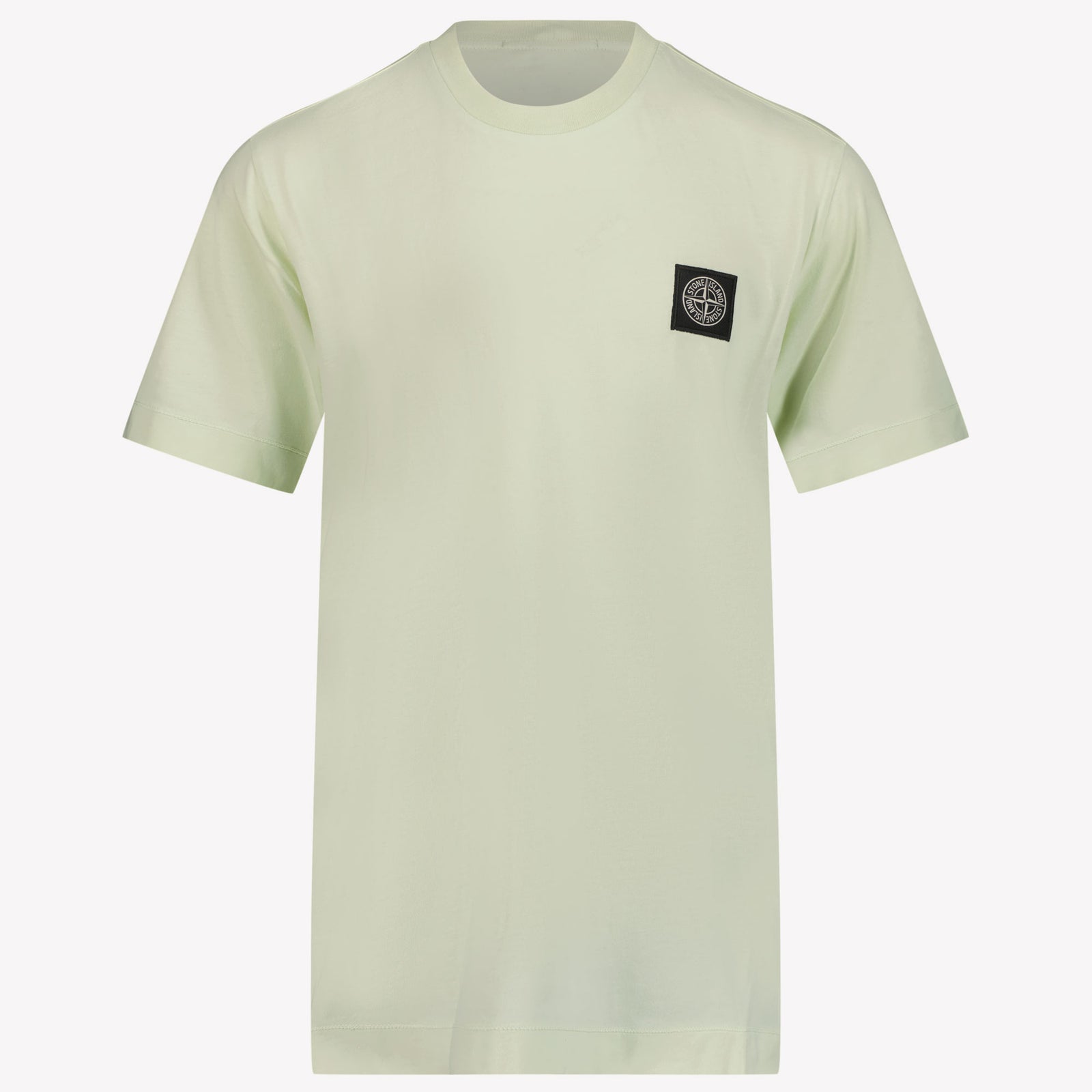 Stone Island Kinder Jongens T-Shirt In Lime