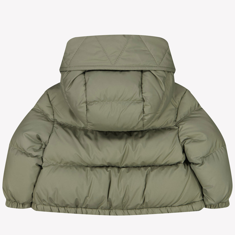 Moncler Baby Meisjes Winterjas Olijf Groen