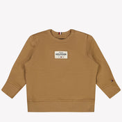 Tommy Hilfiger Baby Jongens Trui Camel