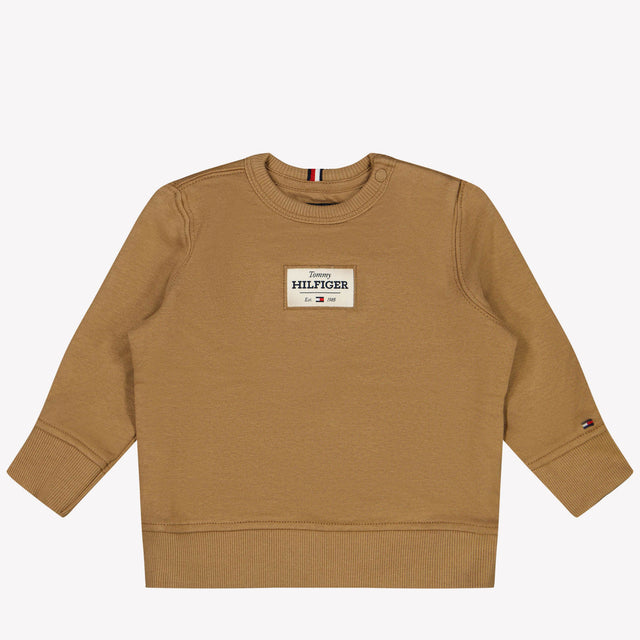 Tommy Hilfiger Baby boys sweater Camel