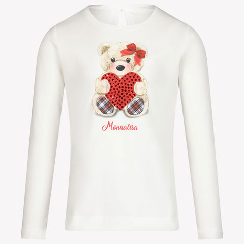 MonnaLisa Girls T-shirt OffWhite