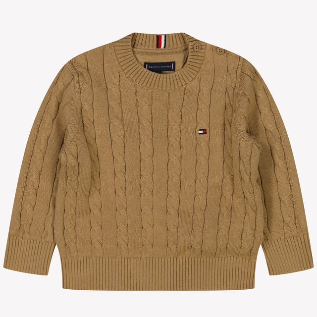 Tommy Hilfiger Baby boys sweater Camel