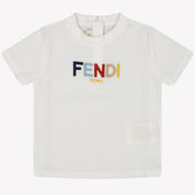 Fendi Baby Unisex T-shirt White