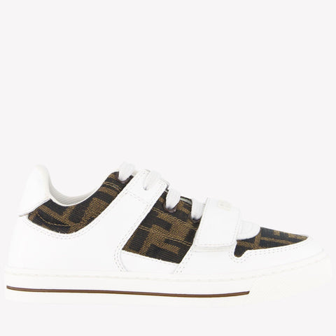 Fendi Unisex Sneakers  White