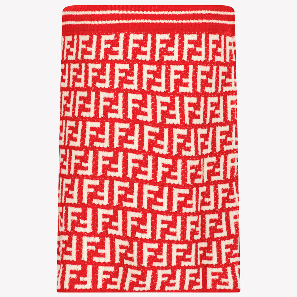 Fendi Children's girls skirt Red