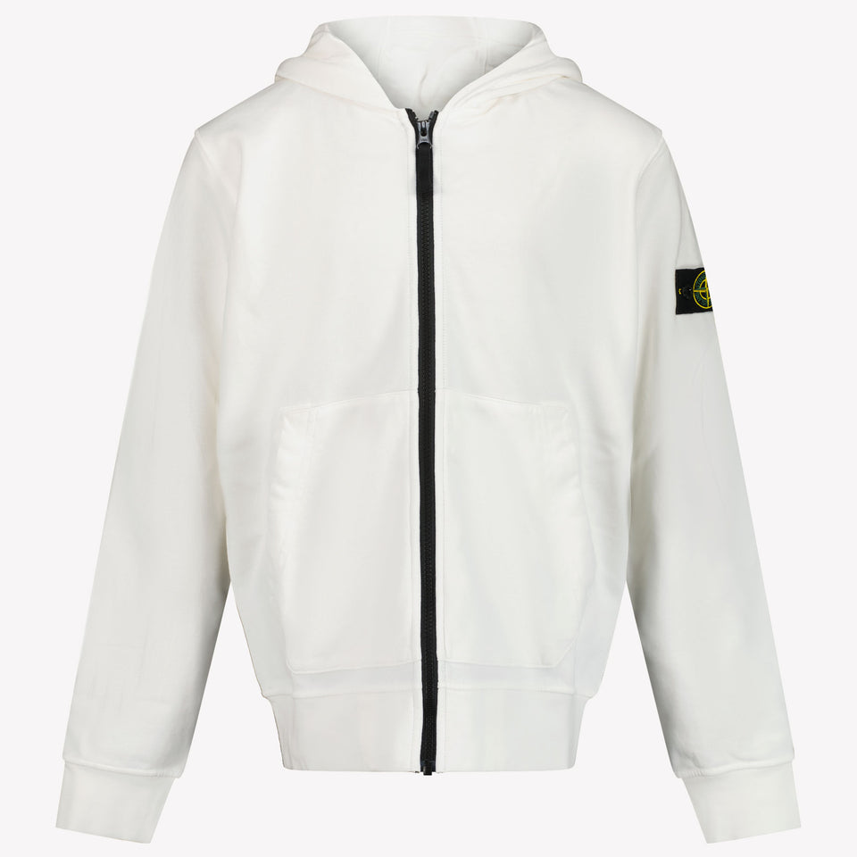 Stone Island Kinder Jongens Vest In Wit