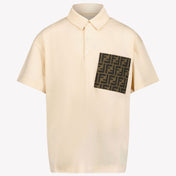 Fendi Kinder Jongens Polo In Beige