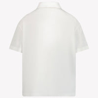Fendi Kids Boys Polo  White