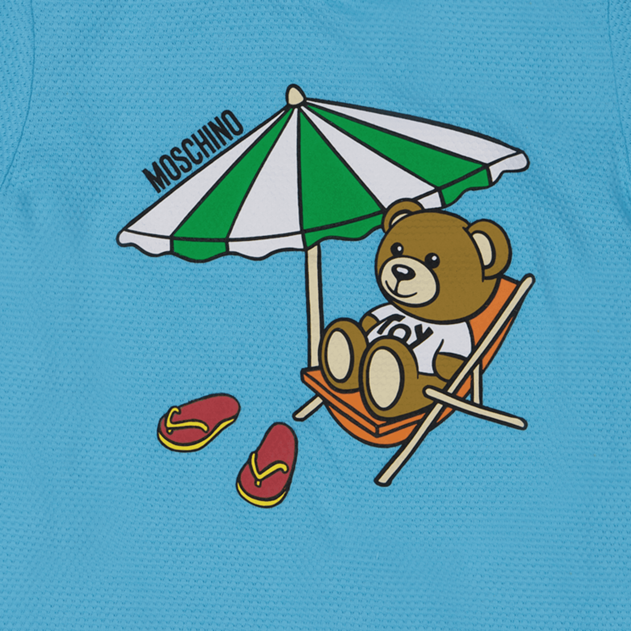 Moschino Baby Jongens Boxpakje Turquoise