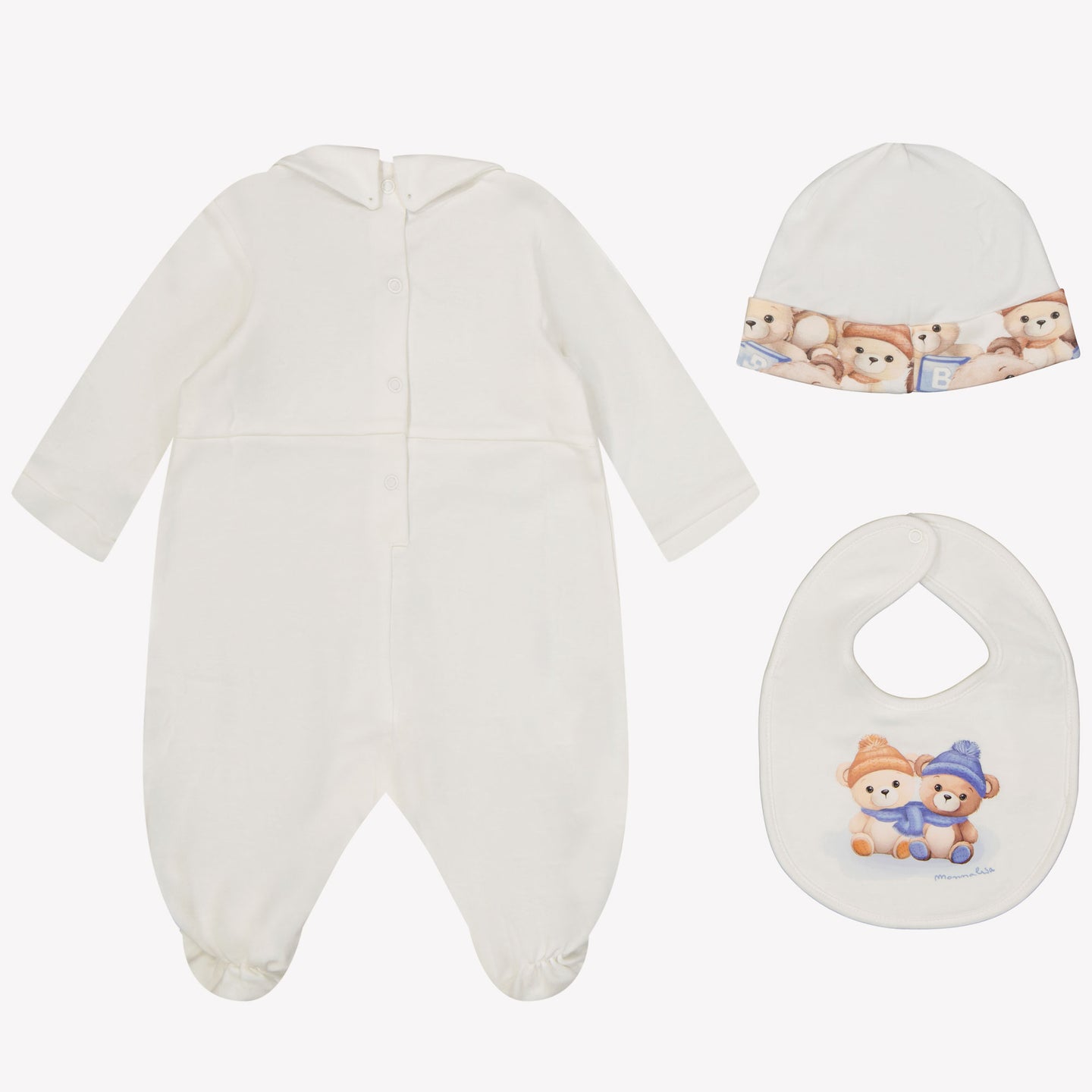 MonnaLisa Baby Jongens Boxpakje Off White