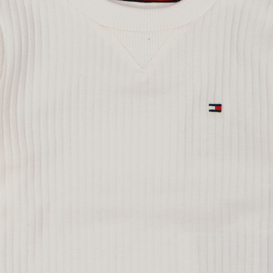 Tommy Hilfiger Baby Unisex Trui Wit