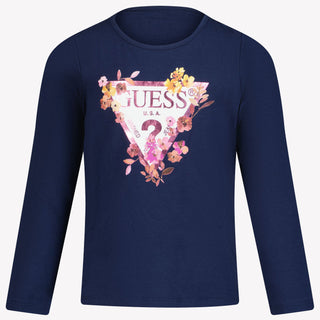 Guess Children's girls t-shirt Navy