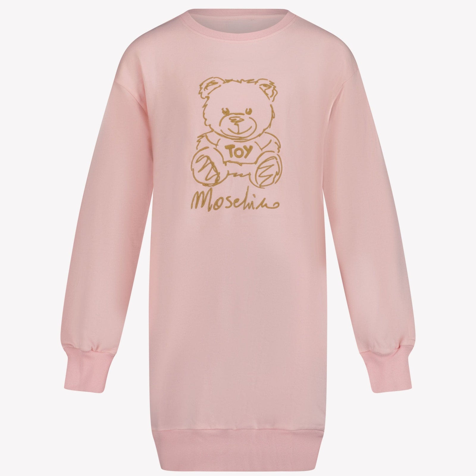 Moschino Meisjes Jurk Licht Roze 4Y