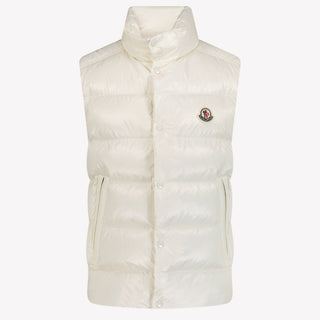 Moncler Tib Jongens Bodywarmer Wit 4Y