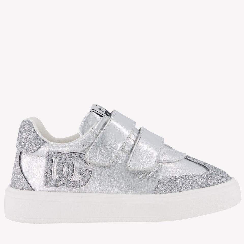 Dolce & Gabbana Kinder Meisjes Sneakers Zilver