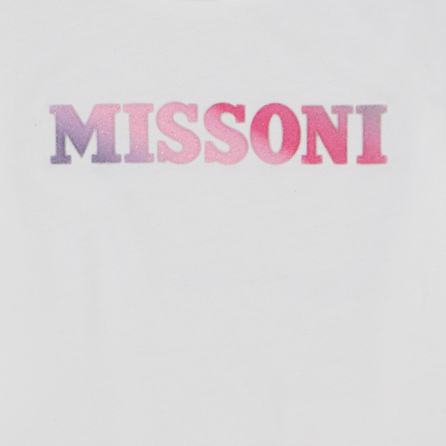 Missoni Baby Meisjes T-shirt Wit 3 mnd