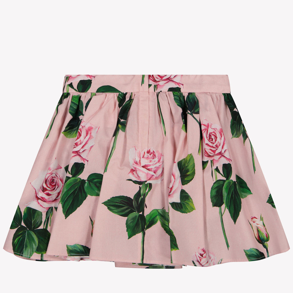 Dolce & Gabbana Baby Girls Skirt in Light Pink