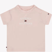 Tommy Hilfiger Baby Girls T-shirt Light Pink