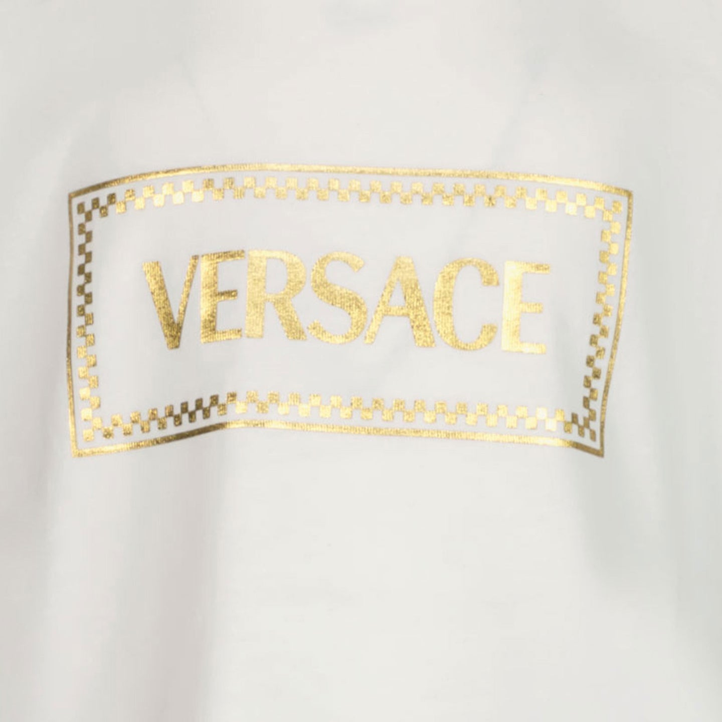 Versace Kinder Unisex T-Shirt In Wit