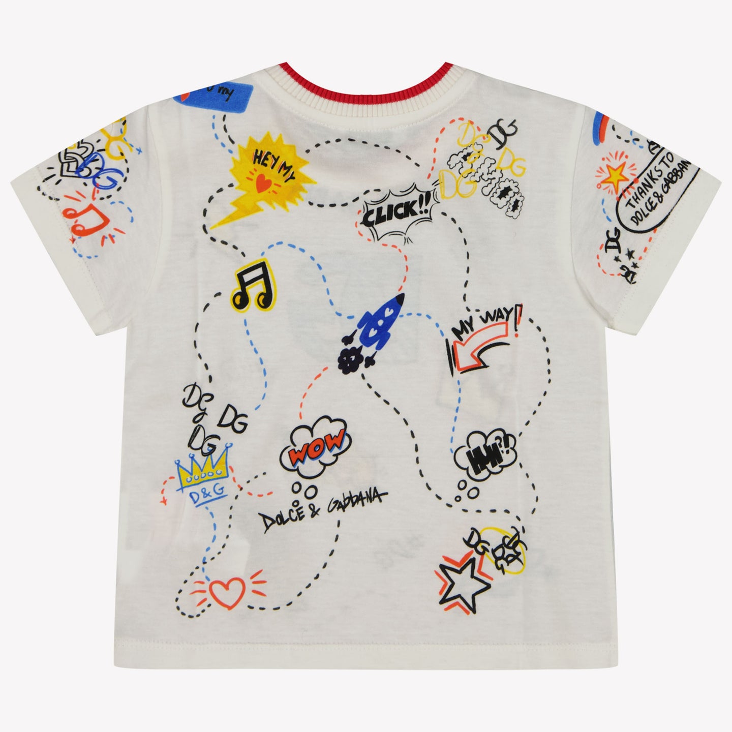 Dolce & Gabbana L1JTEY II7FC baby t-shirt wit