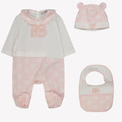 Dolce & Gabbana Baby girls box suit Pink