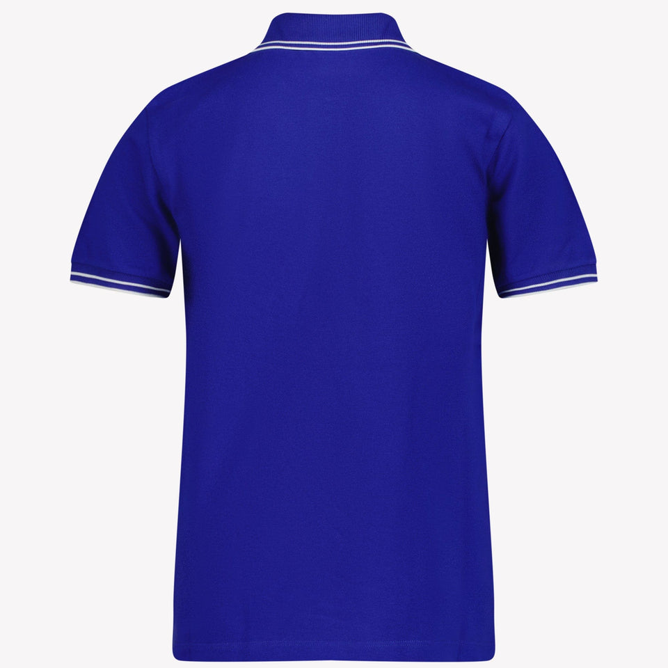 Stone Island Jongens Polo Cobalt Blauw