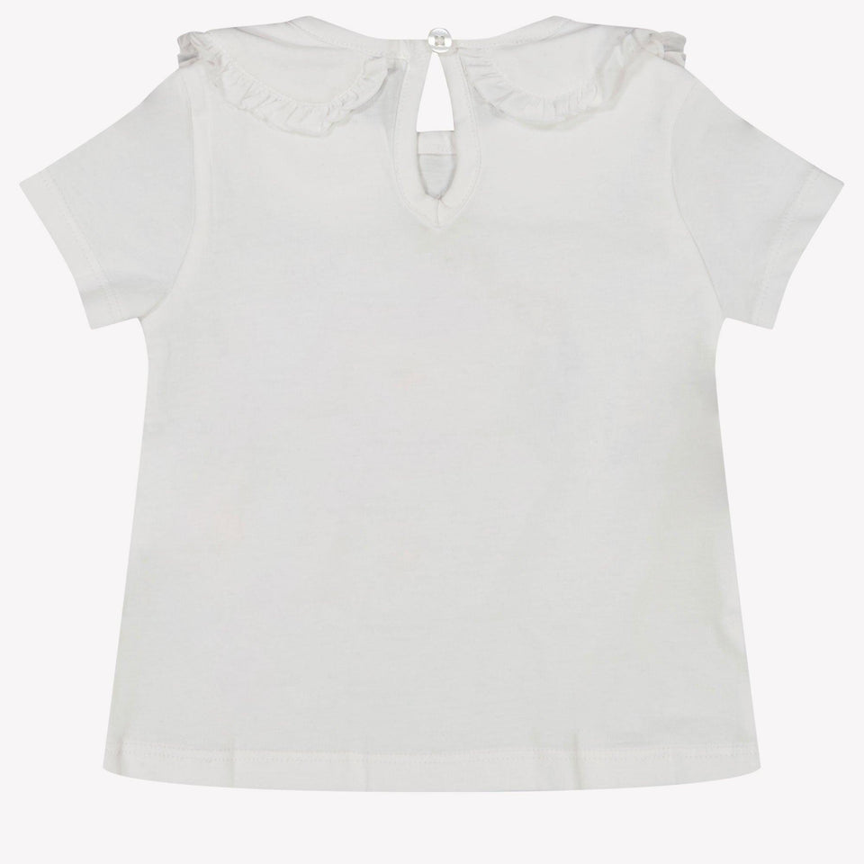 Guess Baby Meisjes T-Shirt In Wit