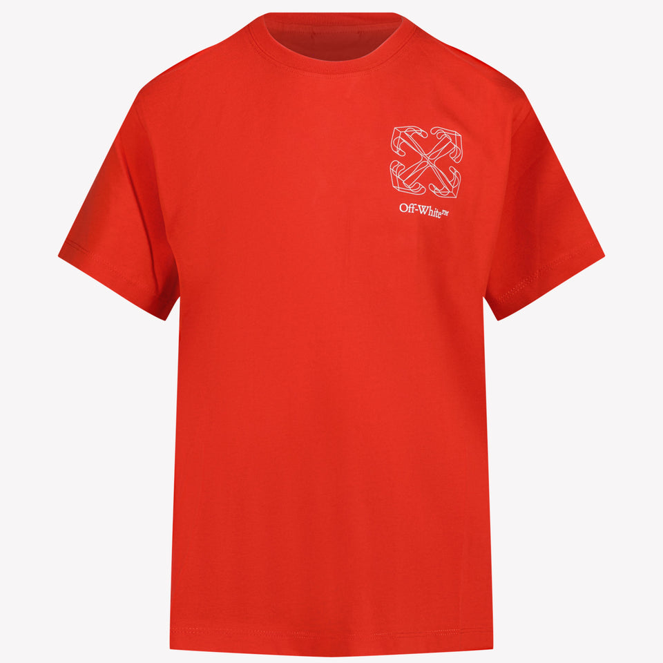 Off-white boys t-shirt Red