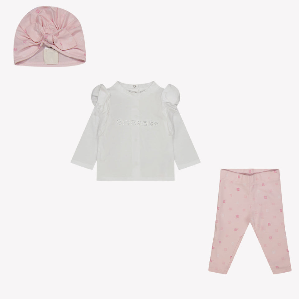 Givenchy Baby Meisjes Setje Licht Roze