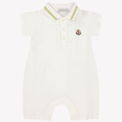 Moncler Baby Boys Playsuit Off White
